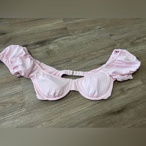 Light pink bikini top